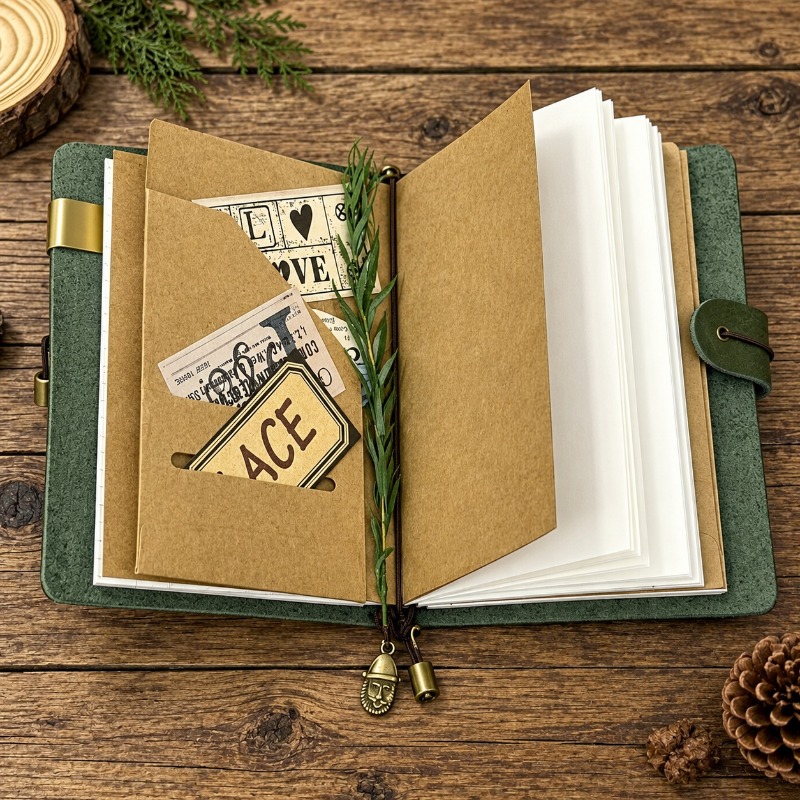 Buku Catatan Perjalanan Kulit  - Vintage Leather Journal Notebook ulasan dan harga