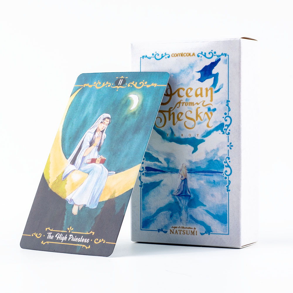 10.3*6cm Kartu Tarot Cat Air L - Tarot Deck With Guidebook ulasan dan harga