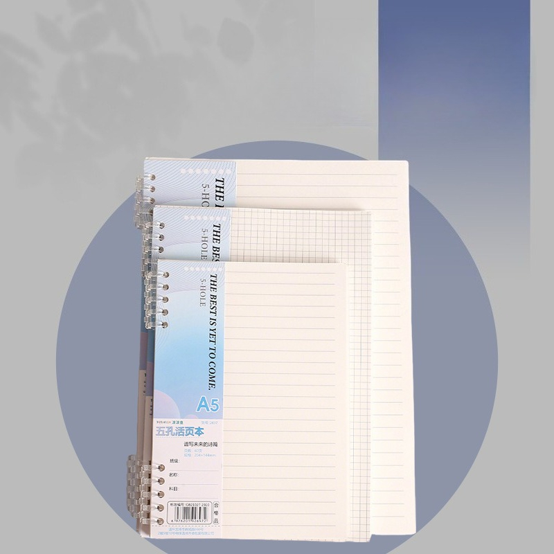 Isi Ulang Buku Catatan Lepas A - A5 Spiral Dotted Grid Notebook ulasan dan harga